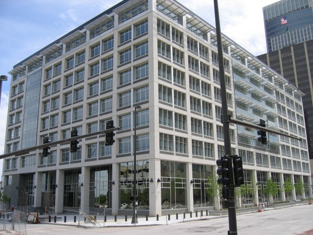 The Edward Zorinksy building after renovations, Omaha, Nebraska May 9, 2007.
(Photo by: Terry Morgan, General Services Administration)