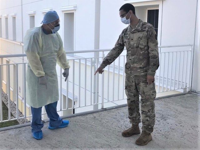 DENTAC Italy conducts COVID training exercise