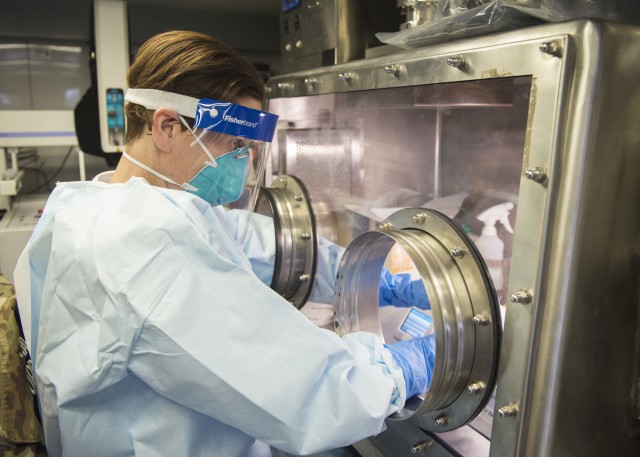 Connecticut Guard provides mobile COVID-19 testing lab