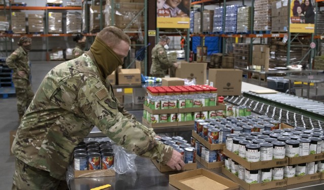 Kansas National Guard helps feed Kansas in hard times