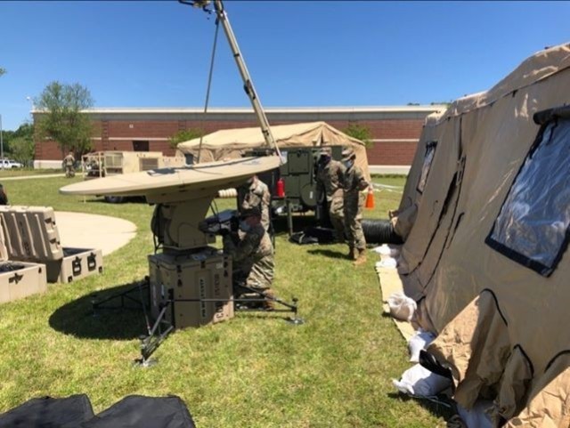 U.S. Army continues satellite support during COVID-19 pandemic
