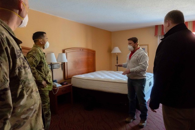St. Louis converts hotel into hospital ready for patients within days of state request