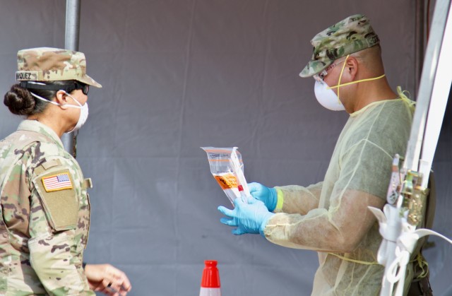 Florida Guard opens walk-up testing site in North Miami
