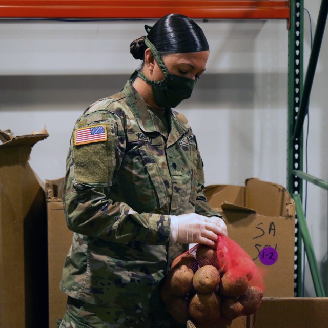 North Carolina National Guard assists local food banks