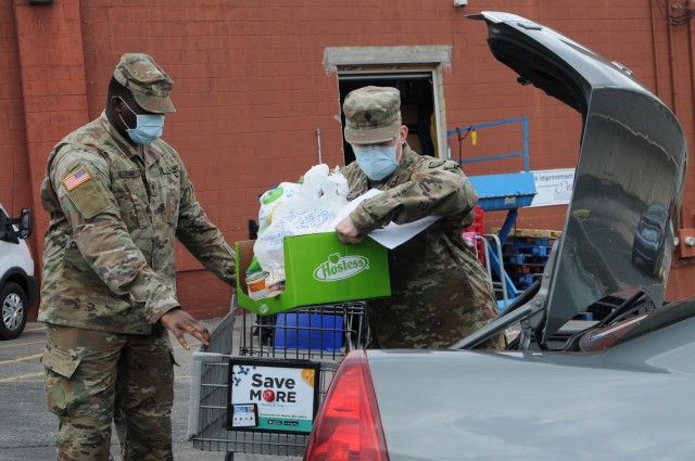 Kentucky Guard helps food banks continue serving the needy