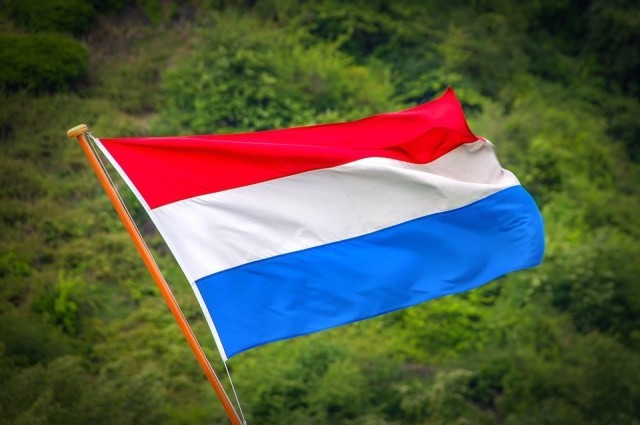 Courtesy photo of the flag of the Netherlands