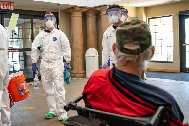 Oklahoma National Guard join veterans in fight against COVID-19