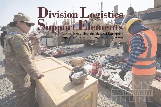Spc. Joselyne Ortega, Juggernaut Forward Support Company, 1st Battalion, 8th Infantry Regiment, 3rd Armored Brigade Combat Team, 4th Infantry Division, works with a contractor to confirm the presence of all basic issue items associated with the...