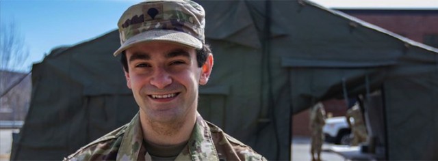 NH Guard Soldier makes mission happen with a smile