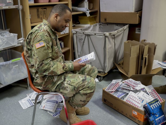 Indiana National Guard helps medical workers at state prisons