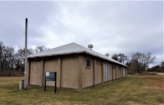 This concrete storehouse, shown March 26, 2020, is the oldest standing building at Fort McCoy, Wis. The building was built in 1911 and its location was once next to the southern spur of the joint Chicago and northwestern-Chicago, Milwaukee, and...