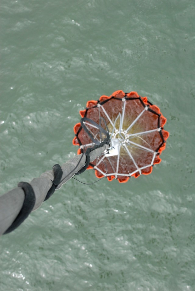 NY Army Guard helicopter crews conduct water bucket training