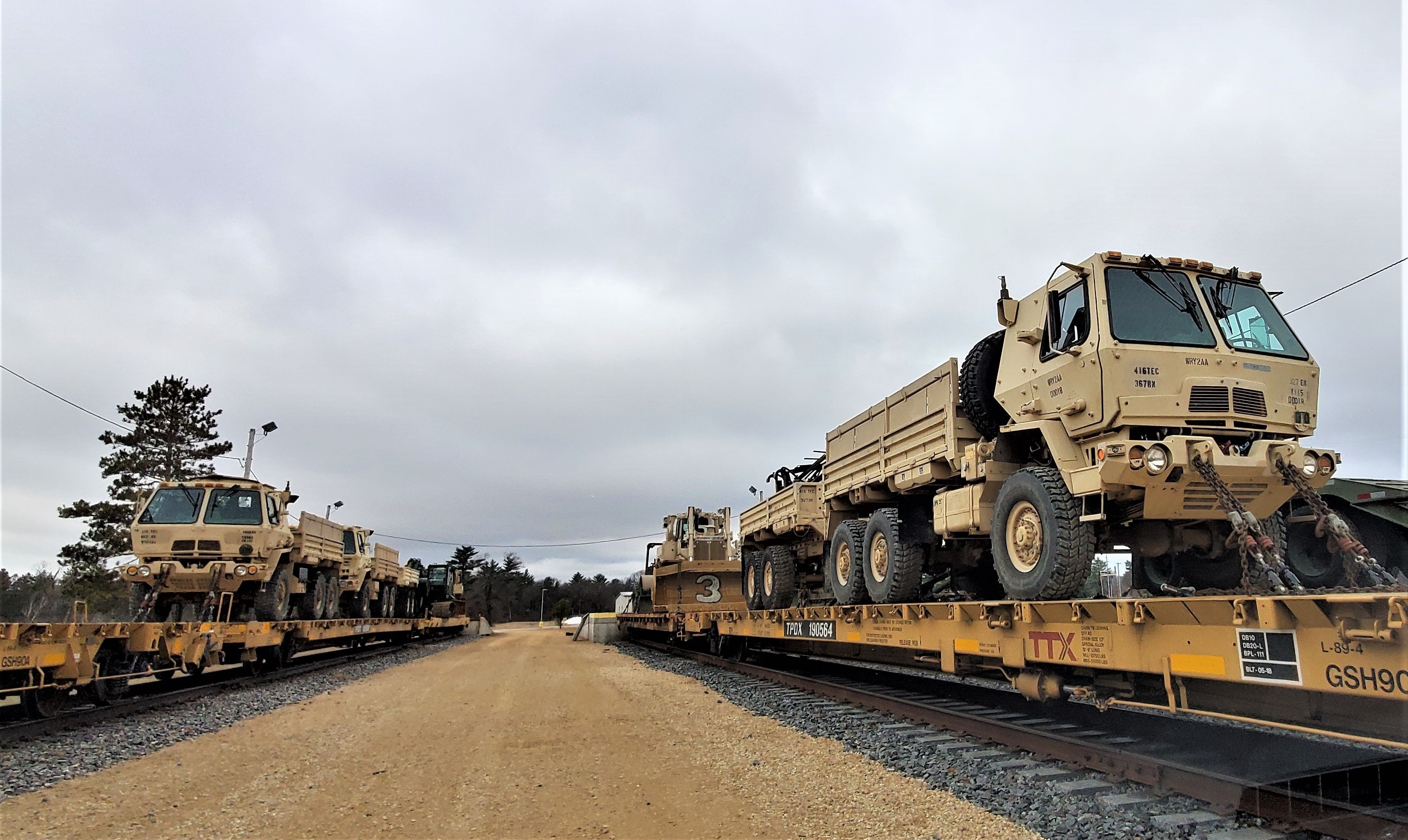 Photo Essay: Fort McCoy supports rail movement for deploying Reserve ...