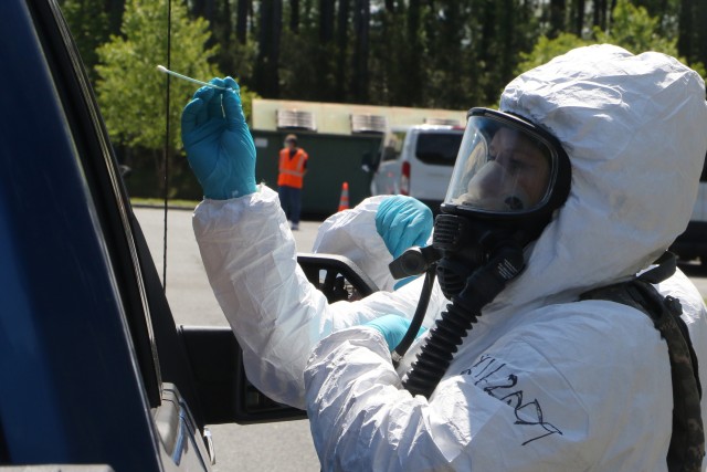 Virginia Guard strike teams boost COVID-19 testing capacity
