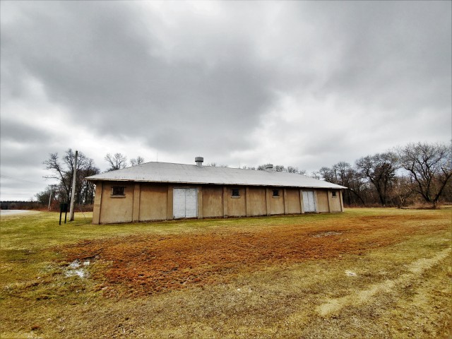 This concrete storehouse, shown March 26, 2020, is the oldest standing building at Fort McCoy, Wis. The building was built in 1911 and its location was once next to the southern spur of the joint Chicago and northwestern-Chicago, Milwaukee, and...