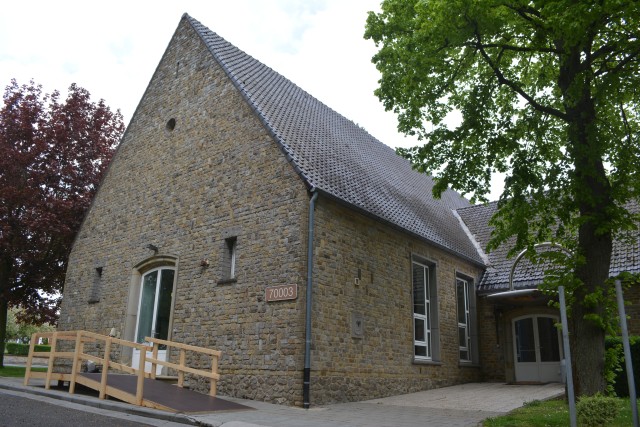 CHIEVRES, Belgium -- Teams from U.S. Army Garrison Benelux and its mission partners planned and converted chapel building at Caserne Daumerie into a medical holding facility. Medical personnel at the facility will be able to treat service members...