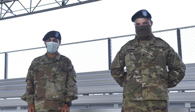 Pvt. Carlos Mora, 21, and Spc. Juan Guajardo, 36, recently graduated Basic Combat Training May 14 at Fort Jackson, S.C. after overcoming the COVID-19 virus. They were both found positive and put in quarantine. After two weeks, they felt better and...
