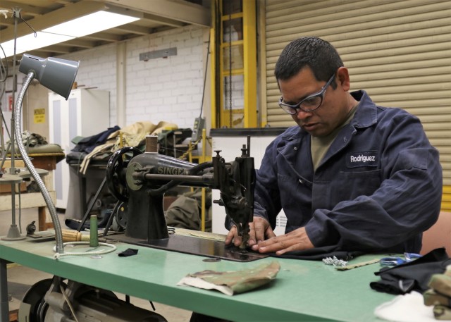 Cal National Guard welder sews face masks to combat COVID-19