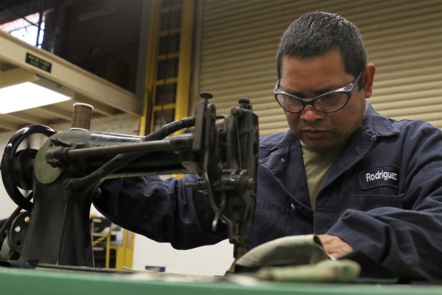 Cal National Guard welder sews face masks to combat COVID-19