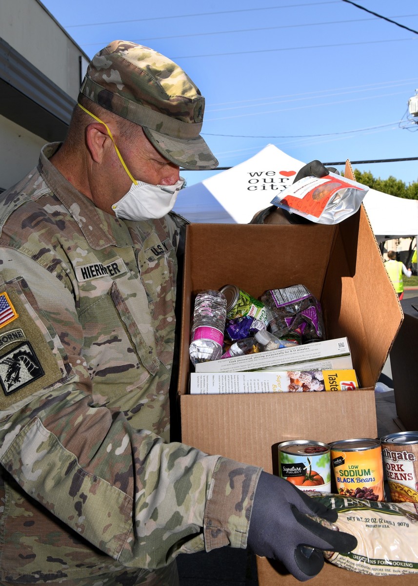 California National Guard Soldiers assist Napa food bank | Article