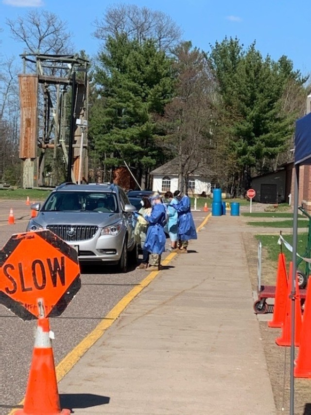 Wisconsin Guard conducting mobile testing around state