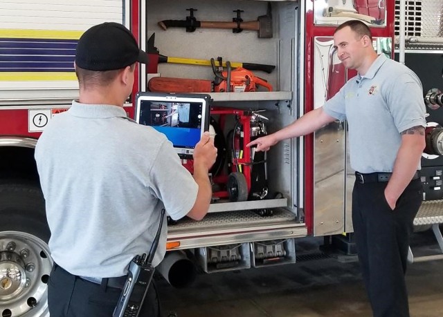 Fort Leonard Wood cub scouts take virtual tour of fire station