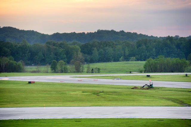 Godman Army Airfield installs new state-of-the-art lighting on the heels of need for modern wiring