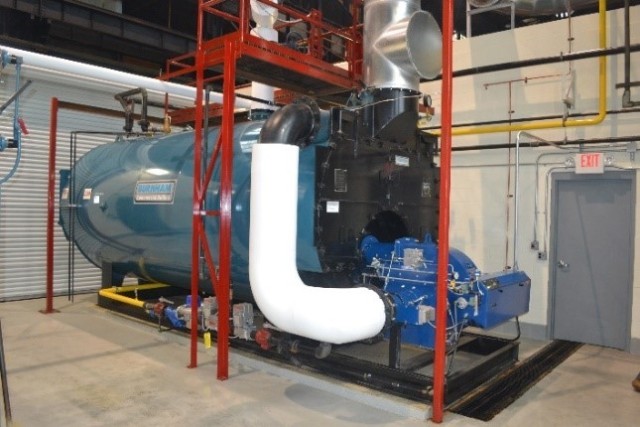 SCAAP’s new production shop package boiler results in a cost avoidance of $40,000:  $25,000 in manpower and $15,000 in energy costs annually.