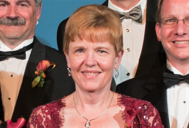 Sharon Walters center