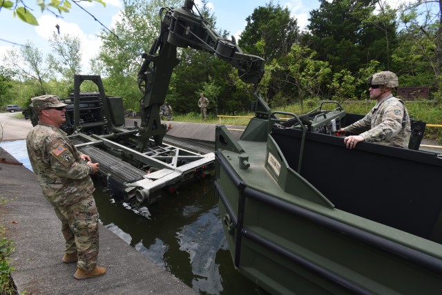 19th Engineer Battalion bridging company finds new use in old tank ditch