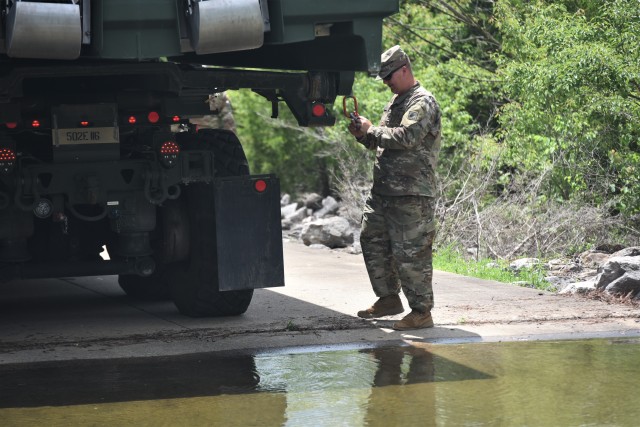 19th Engineer Battalion bridging company finds new use in old tank ditch