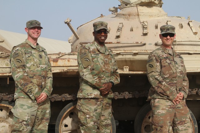 42nd Infantry Division Soldiers reunite in Kuwait