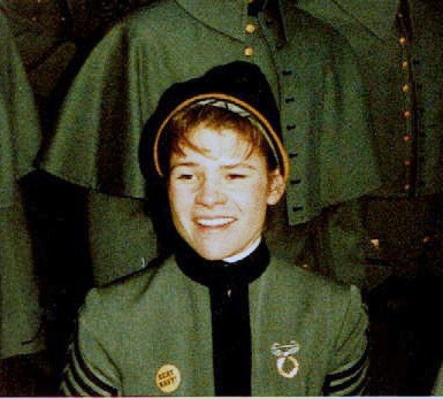 In the summer of 1989, Kristin Baker became the first female cadet to be selected to serve as first captain at the U.S. Military Academy. She branched military intelligence after graduation.
