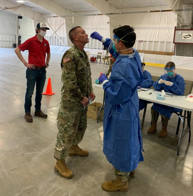 Wisconsin National Guard surpasses 100,000 COVID-19 tests