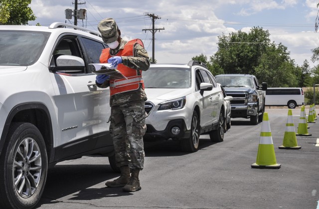 Nevada Guard Soldiers help with rural COVID response