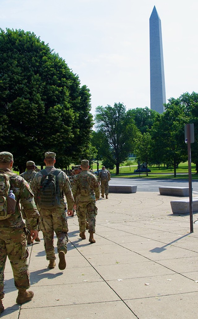 More than 4,000 Guard members on duty in D.C.