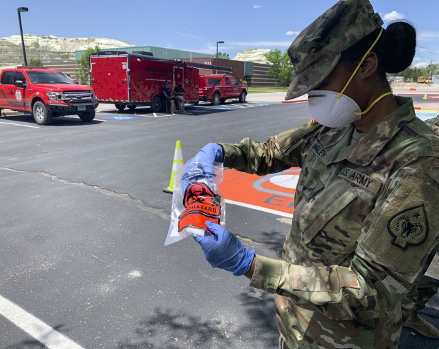 Nevada Guard Soldiers help with rural COVID response