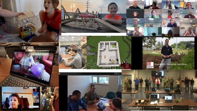 In the midst of COVID19, United States Army Corps of Engineers, Far East District employees hosts an on-line Science, Technology, Engineering, and Math (STEM) activities with Humphreys Central Elementary School, May 29.