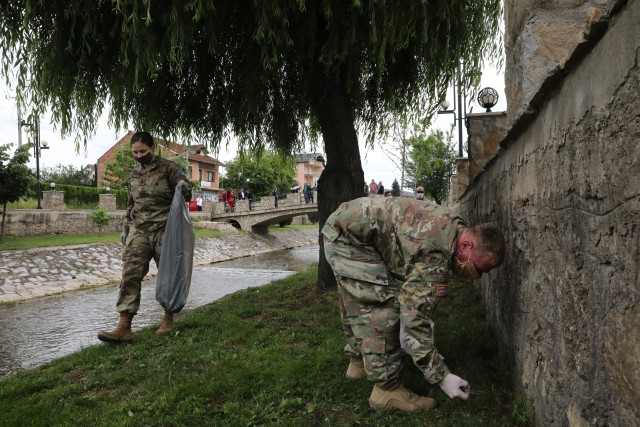 KFOR RC-E supports World Environment Day in Kosovo
