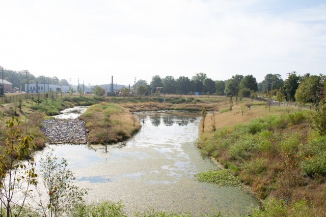 The new regional stormwater pond that was brought online in early 2018 modernizes stormwater infrastructure in Fort Belvoir’s historic district. The Level 2 Extended Detention Pond manages a volume of stormwater runoff from a 100-year storm. ...