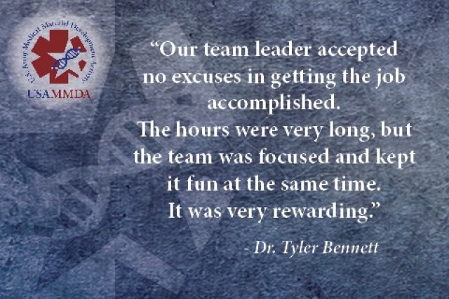Dr. Bennett Quote