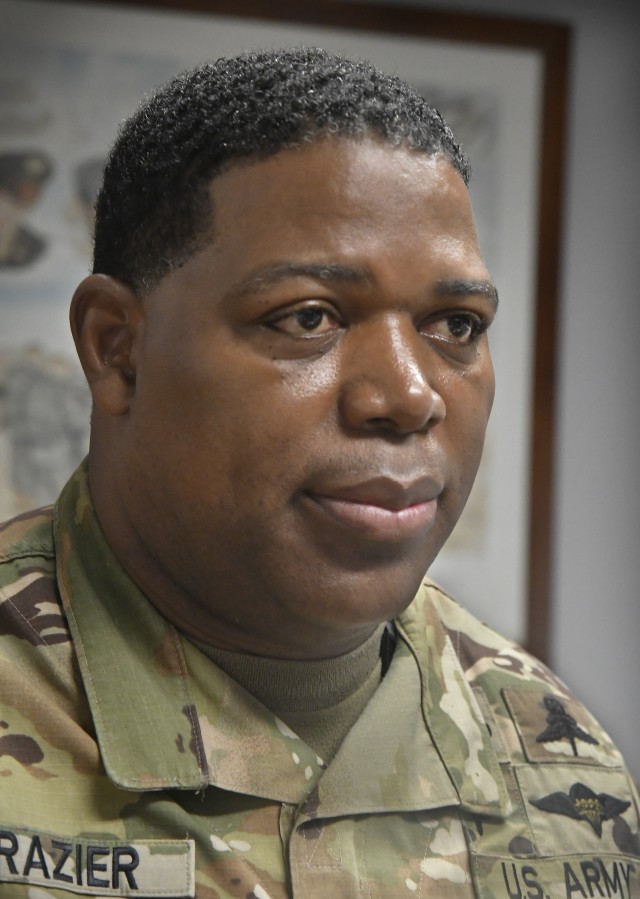 Chief Warrant Officer 5 Cortez Frazier served as the senior airdrop advisor and airdrop systems technician for the Quartermaster School's Aerial Delivery and Field Services Department. The first African American to hold the position, he is set to...