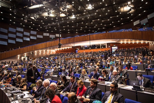 Member nations voted to add Novichok to the Organization for the Prohibition of Chemical Weapons list of banned substances during the 24th OPCW Conference of States Parties held at The Hague, the Netherlands, Nov. 25-29, 2019.