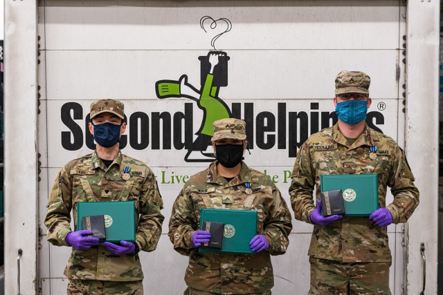 Indiana Guard medics jump into action to help burn victim