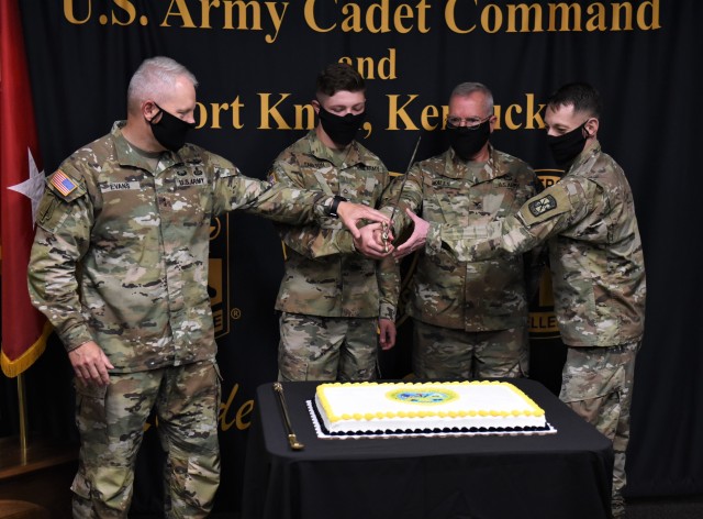 Fort Knox celebrates 245th Army Birthday with broadcast cake cutting ceremony