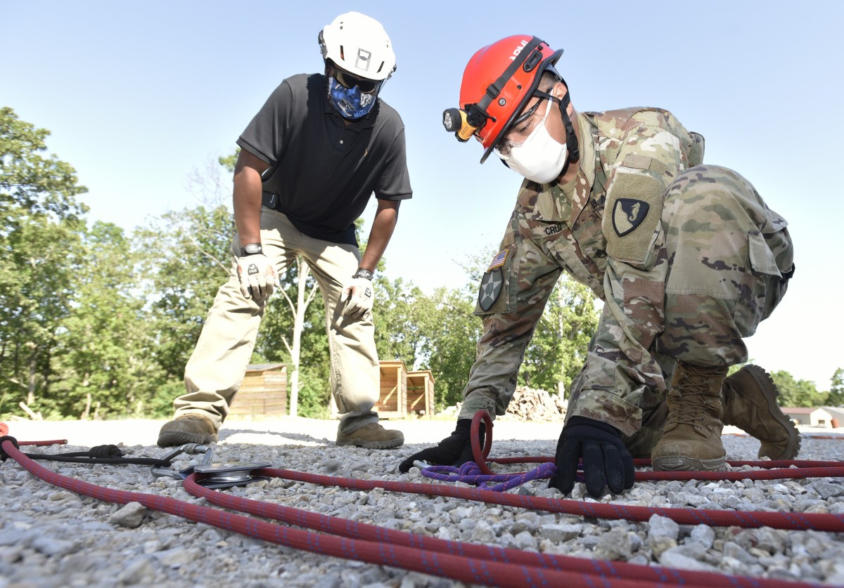 Urban Search and Rescue conducts training course at Fort Leonard Wood