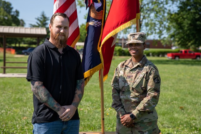 Fort Leonard Wood supply sergeant, technician earn TRADOC-level supply excellence award
