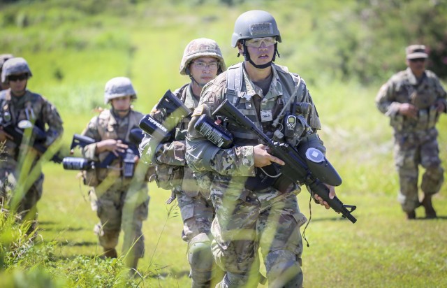 Guam National Guard, ROTC train together despite COVID-19