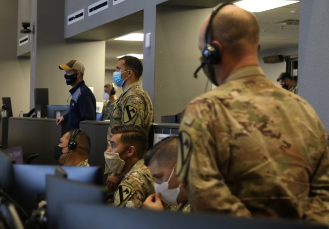 For the past two weeks, Troopers assigned to the 1st Cavalry Division Headquarters have participated in a command post exercise, labeled CPX .5, here, which also included a deliberate water crossing in Poland.