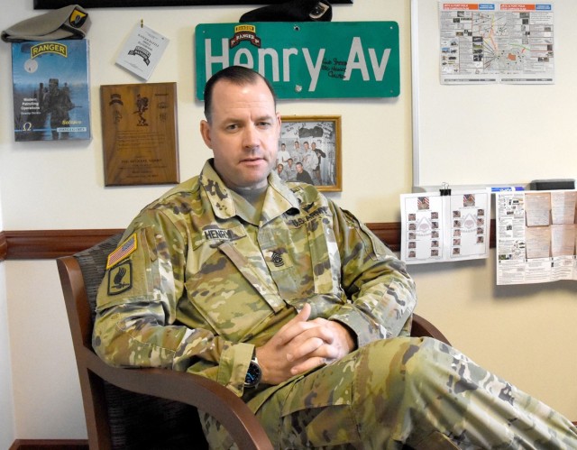 Command Sgt. Maj. Michael Henry, senior enlisted Soldier at the Joint Readiness Training Center and Fort Polk, reflects on his first three months on the job.